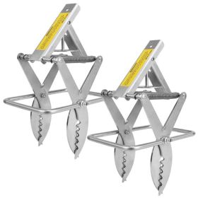 2PCS Easy Setup Mole Traps Outdoor Reusable Scissor Mole Gopher Rodent Control Trap Solid Metal Material For Lawn Garden Yard(No shipments on wee