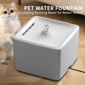Square Pet Water Dispenser, Silent Circulating Water, Multi-layer Filtration, Clean And Hygienic, Allowing Cats And Dogs To Drink With Peace Of Mind A