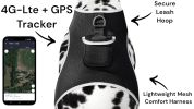 High Quality GPS Pet Tracking Collar Mounted Device Water Resilient Mini Locator Size:XXL