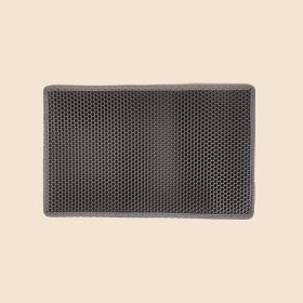 Hole Beehive Cat Sand Mat; Avoid Cat Sand Cushion For Cats (size: 60x75cm/23.6x29.5in)