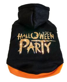 Pet Life LED Lighting Halloween Party Hooded Sweater Pet Costume (size: large)