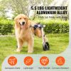 2 Wheels Dog Wheelchair for Back Legs, Pet Wheelchair Lightweight & Adjustable Assisting in Healing, Dog Cart/Wheelchair for Injured, Disabled
